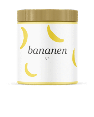 Bananen ijs - 0,5l