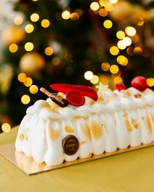 Bûche met gebrande merengue - 6p