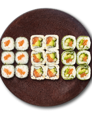 California zalm & maki mixte - 18st