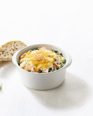 Zalm florentine pannetje - 1p