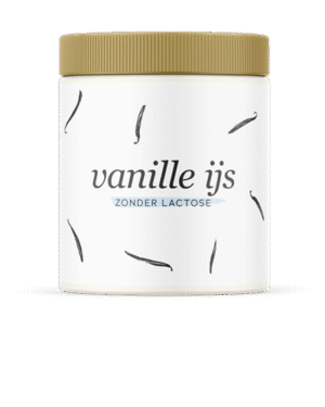 Vanille ijs (suiker- en lactosevrij) - 0,5l